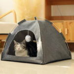 Cozy Tent Bed for Cats - Image 2